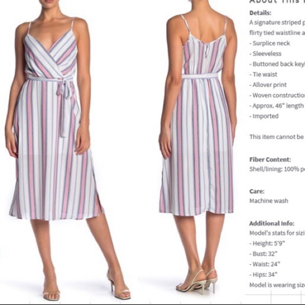 ROW•A Brand new stripe dress size medium